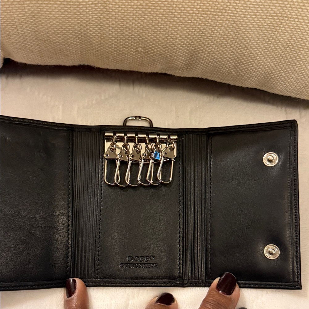 DOPP Key Case Organizer Wallet BLACK